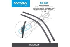SİLGİ SİLECEK SÜPÜRGE TAKIM  680-630 27+25 OPEL ASTRA J 09-15 ASTRA K 15> ARACA ÖZEL
