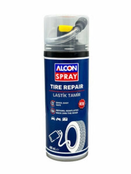 ALCON-M9016 LASTİK TAMİR KİTİ SPREY 400 ML LASTİK ŞİŞİRME VE TEKER İLAÇ